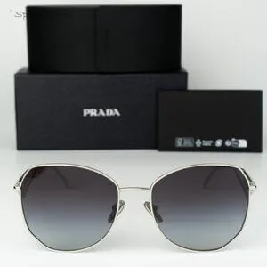Prada | Accessories | Prada Women Sunglasses Silver Grey  display picture 3